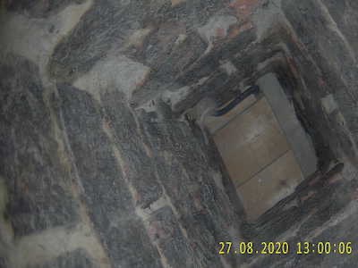 Completely Blocked CHinney Flue
